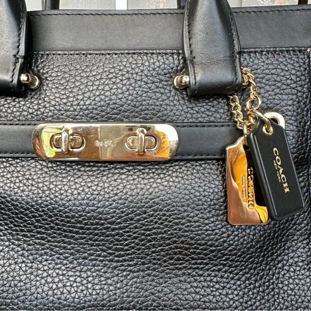 Coach swagger 27 Leather Satchel - Picture 2 of 16
